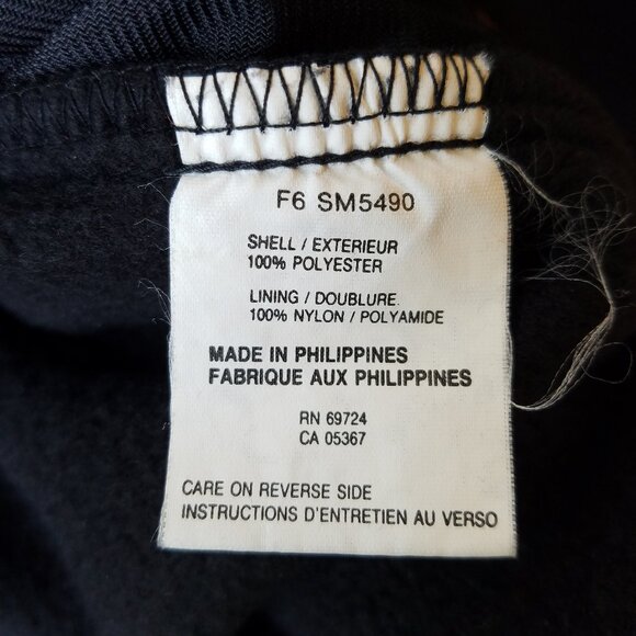 Columbia XL Full Zip Fleece Blue Black Jacket - Picture 6 of 13